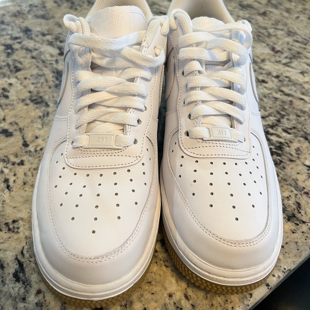 Nike Air Force 1 Low White Gum Sole